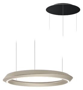 Lodes 19922 4527 Tidal, kulaté závěsné svítidlo LED 33W 2700K, champagne/černá, průměr 60cm, TRIAC