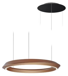 Lodes 19922 6730 Tidal, kulaté závěsné svítidlo LED 33W 3000K, hnědá/černá, průměr 60cm, TRIAC