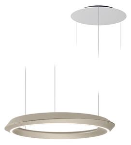 Lodes 19921 4527 Tidal, kulaté závěsné svítidlo LED 33W 2700K, champagne/bílá, průměr 60cm, TRIAC