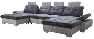 Sedací souprava DIOR U, šedá (AN 5077/5075)