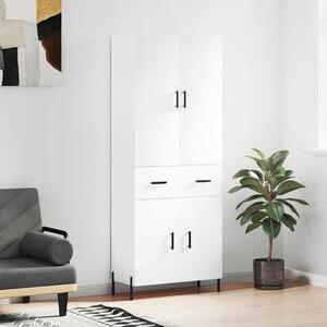 Skříň highboard bílá 69,5 x 34 x 180 cm kompozitní dřevo 3198153