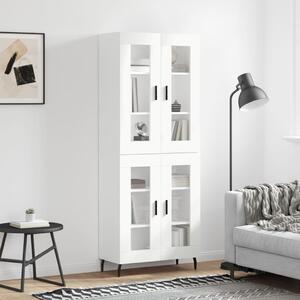 Skříň highboard bílá 69,5 x 34 x 180 cm kompozitní dřevo 3198289
