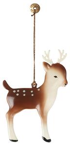 Závěsná vánoční ozdoba Bambi A (světlá)