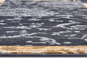 Kusový koberec Gloria 105522 Grey Mustard 80x150 cm