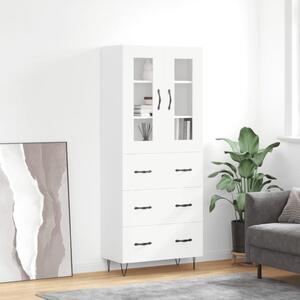Skříň highboard bílá 69,5 x 34 x 180 cm kompozitní dřevo 3198433