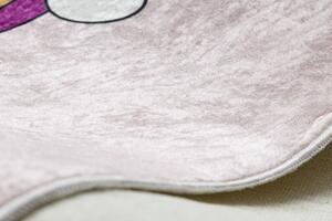 Dětský kusový koberec Bambino 2285 Hopscotch pink 160x220 cm