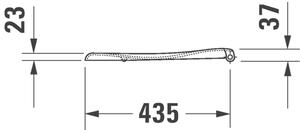 Duravit Duraplus - WC sedátko s poklopem, bílá 0064200000