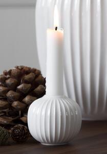 Porcelánový svícen Kähler Hammershoi bílý 8 cm