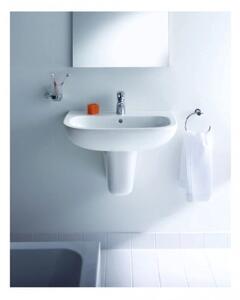 Duravit D-Code - Umyvadlo 650x500 mm, s přepadem, bílá 23106500002