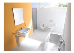 Duravit D-Code - Umyvadlo 650x500 mm, s přepadem, bílá 23106500002