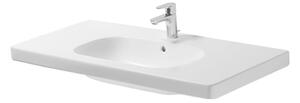Duravit D-Code - Umyvadlo s přepadem 1050x480 mm, 1 otvor pro baterii propíchnutý, bílá 0342100002