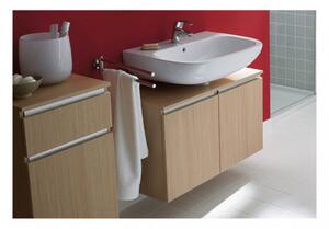 Duravit D-Code - Umyvadlo 650x500 mm, s přepadem, bílá 23106500002