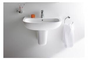 Duravit D-Code - Umyvadlo 650x500 mm, s přepadem, bílá 23106500002