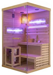 BPS-koupelny Finská sauna Lark 1-WD 120x120, 2 osoby