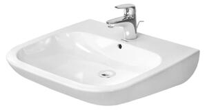 Duravit D-Code - Umyvadlo 600x550 mm, s přepadem, bílá 2312600002