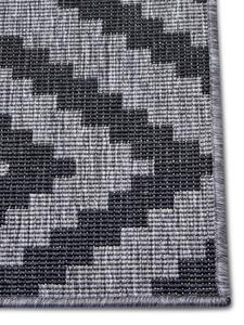 Kusový koberec Twin-Wendeteppiche 105461 Night Silver – na ven i na doma 240x340 cm