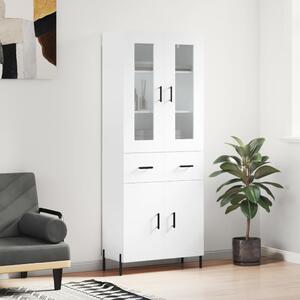 Skříň highboard bílá 69,5 x 34 x 180 cm kompozitní dřevo 3198537