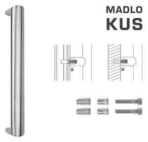 MP FT - MADLO kód K40 40x20 mm SP (BN - Broušená nerez) - ks, Délka 820 mm800 mm40x20 mm, MP BN (broušená nerez)