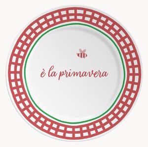 Porcelánový dezertní talíř Primavera
