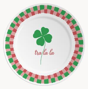 Porcelánový dezertní talíř Tra La La
