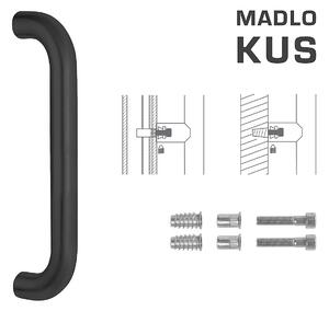 MP FT - MADLO kód K01 Ø 32 mm SP (BS - Černá matná) - ks, Délka 382 mm350 mmØ 32 mm, MP BS (černá mat)