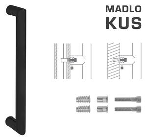 MP FT - MADLO kód K02 Ø 25 mm SP (BS - Černá matná) - ks, Délka 625 mm600 mmØ 25 mm, MP BS (černá mat)