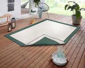 Kusový koberec Twin-Wendeteppiche 105473 Green – na ven i na doma 80x250 cm