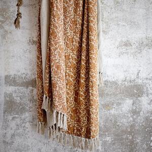 Bloomingville Bavlněný přehoz Cianna z recyklované bavlny 160x130 cm