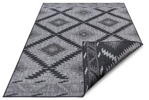 Kusový koberec Twin Supreme 105459 Malibu Night Silver – na ven i na doma 80x250 cm