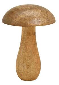 Dřevěná houba z mangového dřeva 17 cm