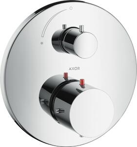 AXOR Starck Termostat s podomítkovou instalací a s uzavíracím ventilem, chrom 10700000