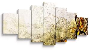 Obraz - Síla hudby (210x100 cm)