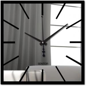 Moderní zrcadlové nástěnné hodiny | Luxusní doplněk | SENTOP X0100