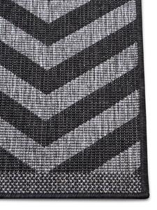 Kusový koberec Twin Supreme 105472 Palma Night Silver – na ven i na doma 80x250 cm