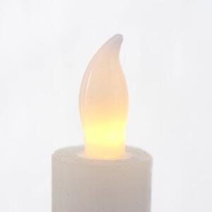 Boltze LED bílá svíčka Vilago 24 cm balení 2 kusy