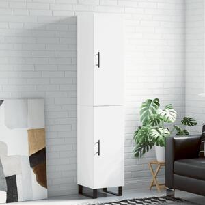 Skříň highboard bílá 34,5 x 34 x 180 cm kompozitní dřevo 3198809