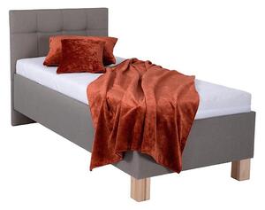 Čalouněná postel s úložným prostorem bez matrace MARIA ONE 90x200 cm taupe