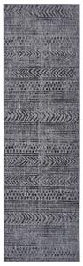 Kusový koberec Twin Supreme 105417 Biri Night Silver – na ven i na doma 80x250 cm