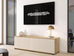 TV stolek Bello 140 cm - dub/kašmír