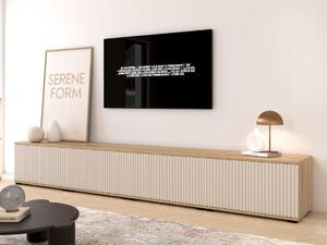 TV stolek Bello 280 cm - dub/kašmír