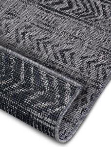 Kusový koberec Twin Supreme 105417 Biri Night Silver – na ven i na doma 80x350 cm