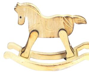 Dřevěný houpací koník Barva: Větší