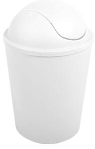 MSV výklopný koš AKO, bílý plast, 5,5 L