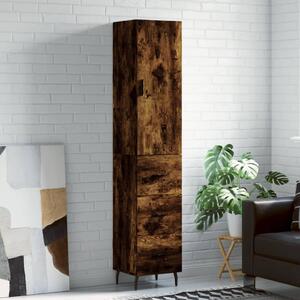 Skříň highboard kouřový dub 34,5 x 34 x 180 cm kompozitní dřevo 3198870