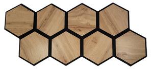 Akustický panel Hexagon 920x420mm Dub Wotan