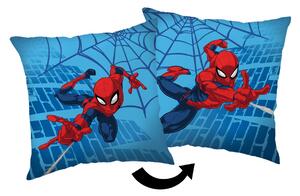 Licenční polštářek s motivem Spidermana. Polštářek je laděný do modré barvy. Motiv z obou stran. Rozměr polštářku je 40x40 cm