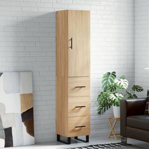 Skříň highboard dub sonoma 34,5 x 34 x 180 cm kompozitní dřevo 3198876