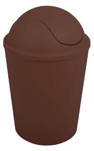MSV výklopný koš AKO, hnědý plast, 5,5 L
