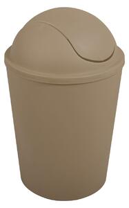 MSV výklopný koš AKO, šedohnědý plast, 5,5 L