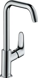 Hansgrohe Focus Páková umyvadlová baterie 240 s otočným výtokem a odtokovou soupravou s táhlem, chrom 31609000